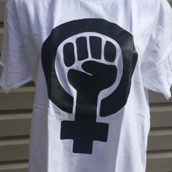 Feminist Tee Shirt ❤ true to size ❤ - Picture 2 of 3